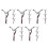 20Pcs Durable Adjustable Safety Chin Straps for Industrial Use 9