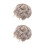 2Pièces Perruque Fluffy Clair Cosplay Costume Adulte 8
