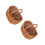 2Pcs Vintage Style Willow Handwoven Storage Baskets Multipurpose Carry 6