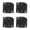 20Pcs Compact Plastic Piezo Buzzers for Car Electronic Trick Alarm 1
