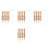16Sets Embroidery Needlework Kit Wood Handle Punch Needle for Home DIY 5