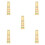 5Pcs Color Coded Yellow Viola Fret Markers for Violin Practice 9