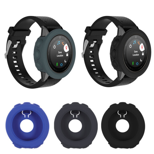 2Pcs Grey Watch Protective Cover Silicone for 5X Durable