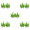 50Pcs Plastic Miniature Trees for Model Train Diorama Landscape Decor 8