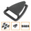 200Pcs Black Plastic Replacement Buckles for Safety Chin Straps 10