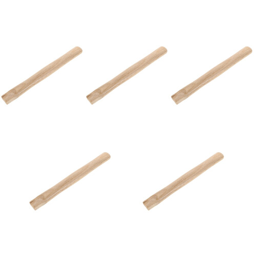 5Pcs Wood Handle Replacement for Hammer Comfortable Grip Multi-Color 2