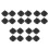 20Pcs Compact Plastic Piezo Buzzers for Car Electronic Trick Alarm 4