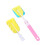 4Pcs Sponge Cleaning Brush for Baby Bottles Pink Replacement 3