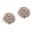 2Pièces Perruque Fluffy Clair Cosplay Costume Adulte 4
