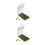 2Pcs Resin Artificial Miniature Grass Tufts for Micro Landscape Decor 6
