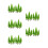 50Pcs Plastic Miniature Trees for Model Train Diorama Landscape Decor 7