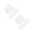 30Pcs White Plastic Hydroponic Cups Slotted Mesh Net Pots for Garden 7