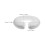 2Pcs Universal White Memory Foam Face Neck Rest Pillow for Spa Use 2