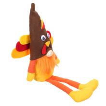 2Pcs Cloth Thanksgiving Turkey Gnome Doll Festival Decoration