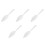 5Pcs Elegant Stainless Steel Absinthe Spoon with Sugar 5
