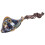 2Pcs Durable Blue Ceramic 6-Hole Ocarina Beginner Practice Instrument 1