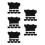40Pcs Soft Black Doll Clothes Bear Shirt Compact Costume Set 7