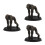 3Pcs Realistic Plastic Prehistoric Man Figures Educational Science Toy 5
