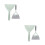 2Sets Household Mini Cleaning Broom and Dustpan Green Plastic Set 8
