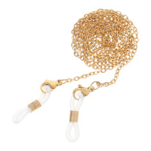 3Pcs Golden Stainless Steel Eyeglasses Chain for Women Durable Holder