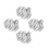 360Pcs Space-Saving Transparent Plastic Baby Booties Shoe Rack Support 6