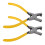 4Pcs Durable Yellow Animal Ear Tag Applicator Tool for Farm Tagging 1