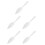 5Pcs Elegant Stainless Steel Absinthe Spoon with Sugar 8