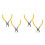 4Pcs Durable Yellow Animal Ear Tag Applicator Tool for Farm Tagging 8