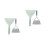 2Sets Household Mini Cleaning Broom and Dustpan Green Plastic Set 5