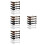 12Pairs Black Adjustable Shoe Tree Shoe Stretcher for Men 7