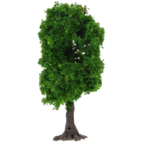 3Pcs Green Mini Plastic Trees for Model Train Layouts and Dioramas 1
