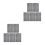 10Pcs Black DIY Plastic Mesh Sheets Easy Cut Embroidery Crochet Canvas 7