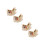 4Sets Beige Keepsake Doos Babyhaar En Navelstreng Bewaring 4