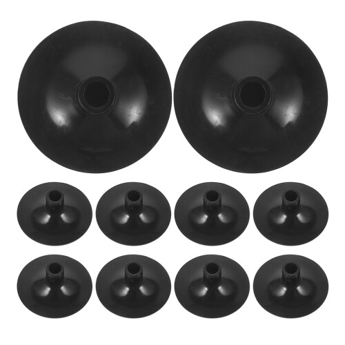 45Pcs Children's Archery Rubber Arrow Tips Black Suction Cups 2