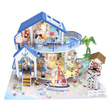 2Sets DIY Huis Model Speelgoed Met Zee Thema Kleurrijk En Leuk