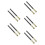 10Pcs Bamboo Metal Pencil Extender Holders for Home Office Use 5