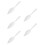 5Pcs Elegant Stainless Steel Absinthe Spoon with Sugar 4