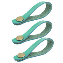 9Pcs Acoustic Guitar Neck Strap Holder Green Headstock Adapter
