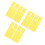30Pcs Yellow Sponge Pad for Soldering Iron Tip Cleaner High Absorbency 4