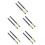 10Pcs Bamboo Metal Pencil Extender Holders for Home Office Use 4