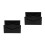 2Pcs Acrylic Letter Holder Mail Organizer for Desktop Black Material 8