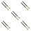 10Pcs Bamboo Metal Pencil Extender Holders for Home Office Use 6