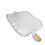 2Pcs Durable Car Snow Cover Window Shield Silver Pe Cotton Blend 1