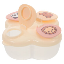 Portable Milk Powder Storage Box PP Multi-Color Formula Dispenser