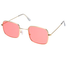2Pcs Stylish Retro Square Frame Sunglasses Durable Metal Beach Eyewear