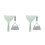 2Sets Household Mini Cleaning Broom and Dustpan Green Plastic Set 4