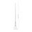 6Pcs Fan Shape Facial Mask Applicator Brushes with Long Handle White 2