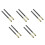 10Pcs Bamboo Metal Pencil Extender Holders for Home Office Use 7