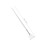 6Pcs Fan Shape Facial Mask Applicator Brushes with Long Handle White 3