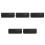 5Pcs High-Security Black Combination Locks for Luggage and Tool Boxes 6